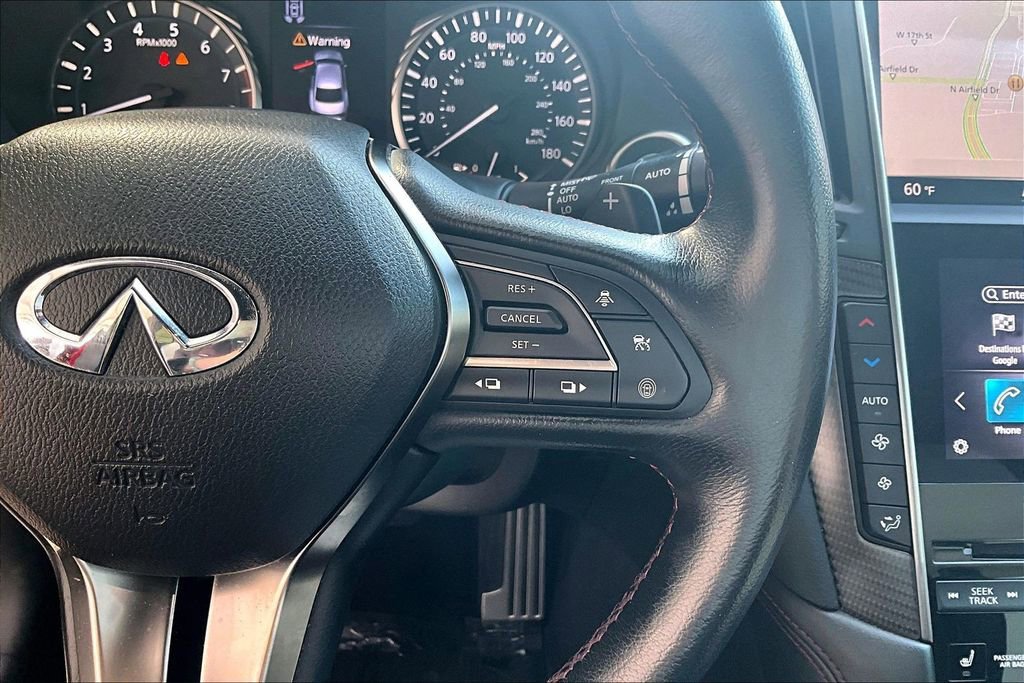 Certified 2021 INFINITI Q50 Red Sport 400 w/ Proactive Package image 20