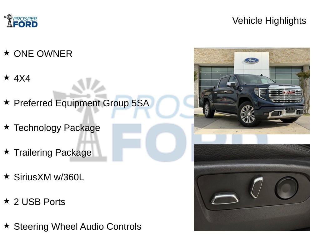 Used 2022 GMC Sierra 1500 Denali w/ Technology Package AWD/4WD image 5