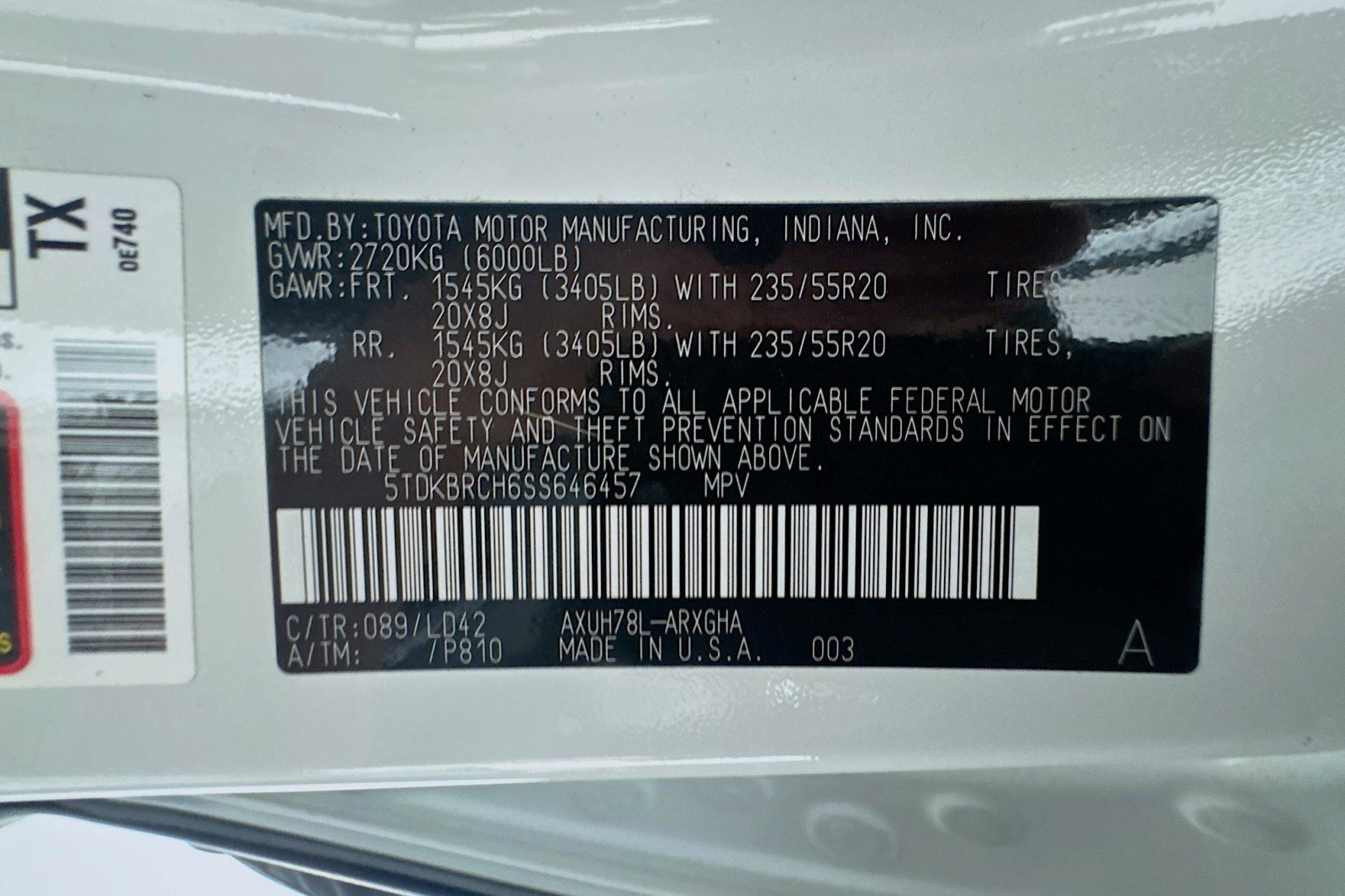 Used 2025 Toyota Highlander Limited AWD/4WD image 26
