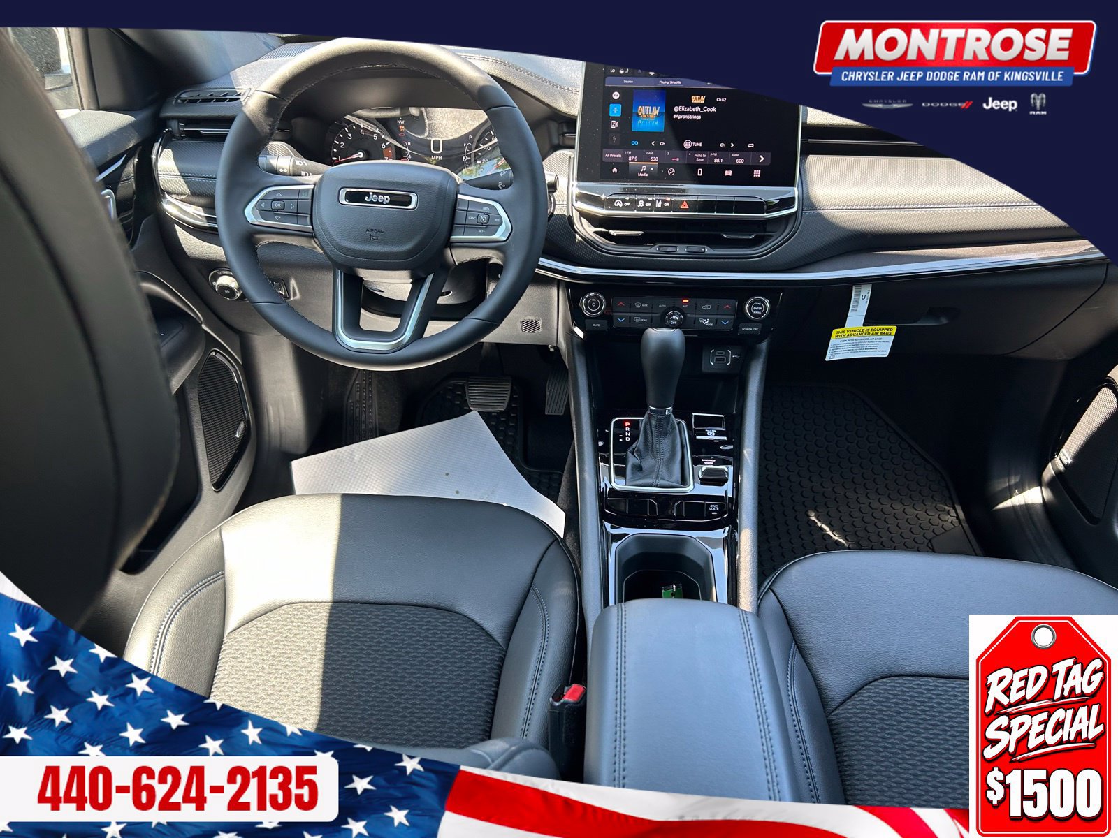 New 2026 Jeep Compass Latitude w/ Sun and Sound Group AWD/4WD image 27