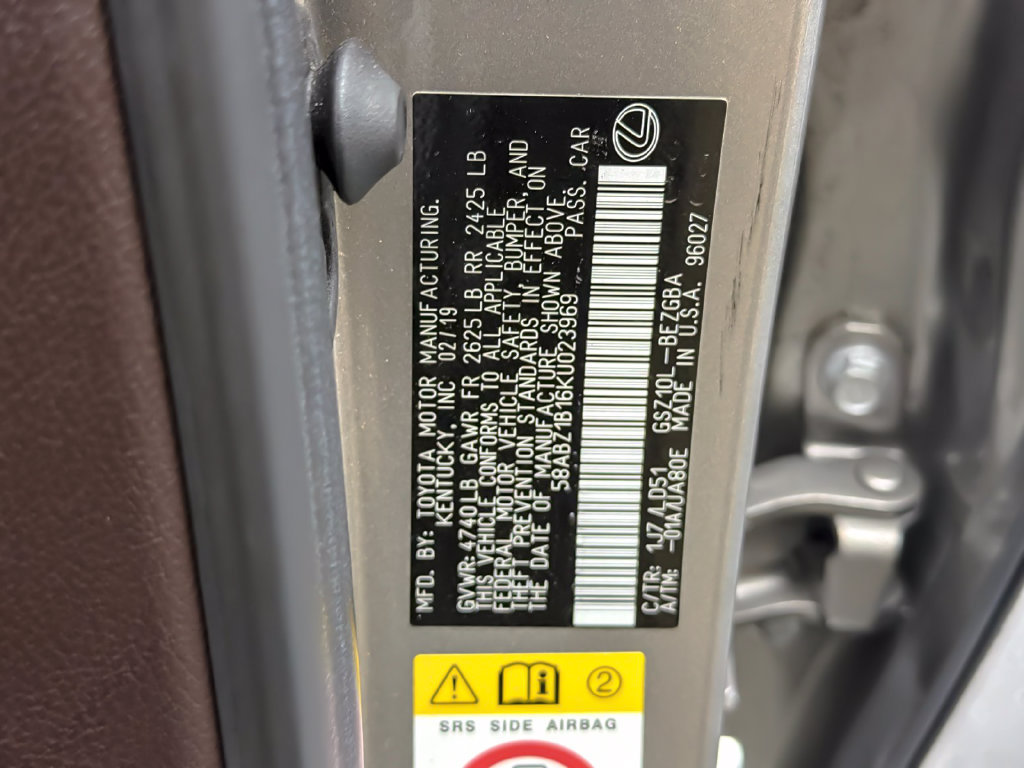 Used 2019 Lexus ES 350 w/ Premium Package FWD image 28