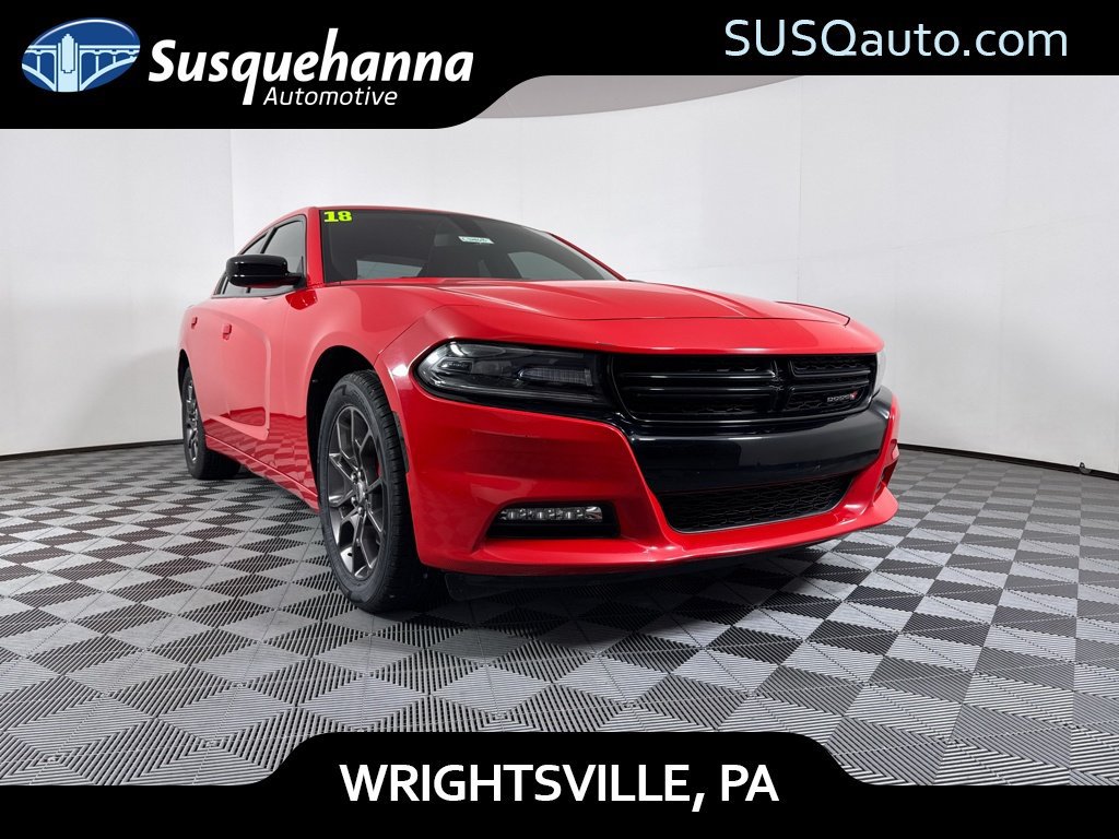 Used 2018 Dodge Charger GT w/ Navigation & Travel Group AWD/4WD image 1