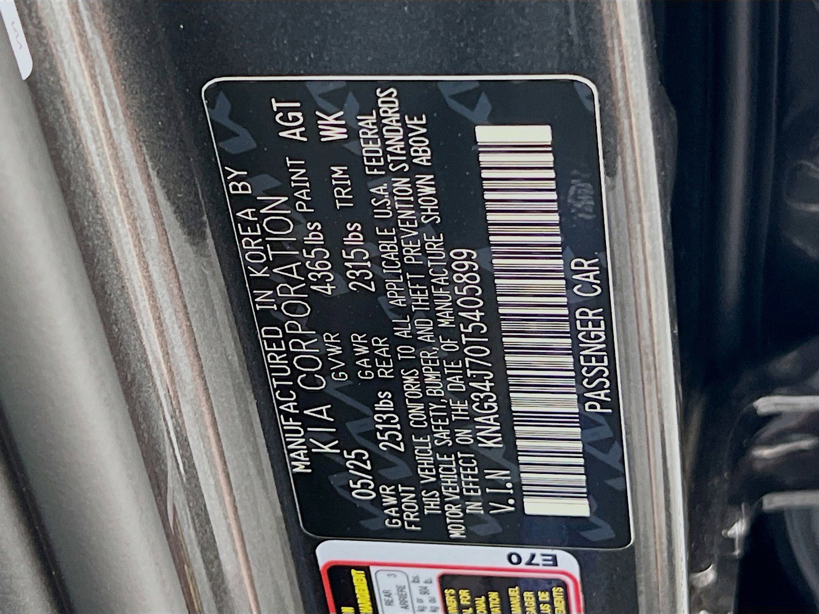 New 2026 Kia K5 EX FWD image 38