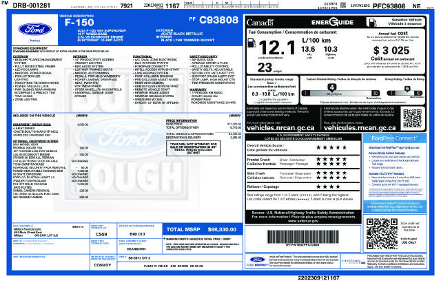 Used 2023 Ford F150 Lariat w/ Equipment Group 502A High AWD/4WD image 5