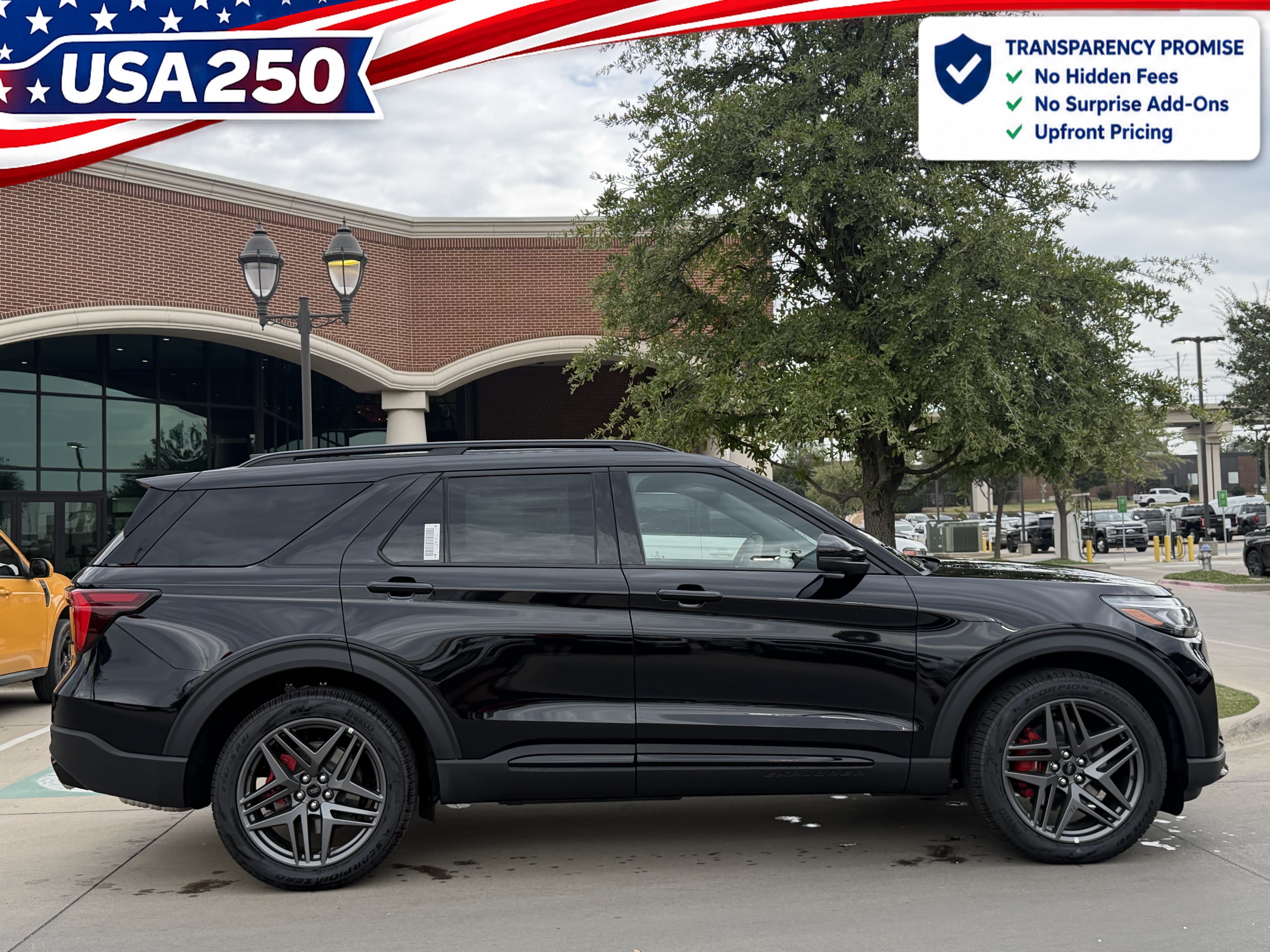 New 2026 Ford Explorer ST w/ Sun And Sound Package RWD image 3