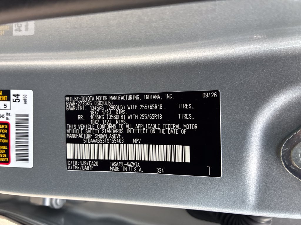 New 2026 Toyota Grand Highlander AWD image 36