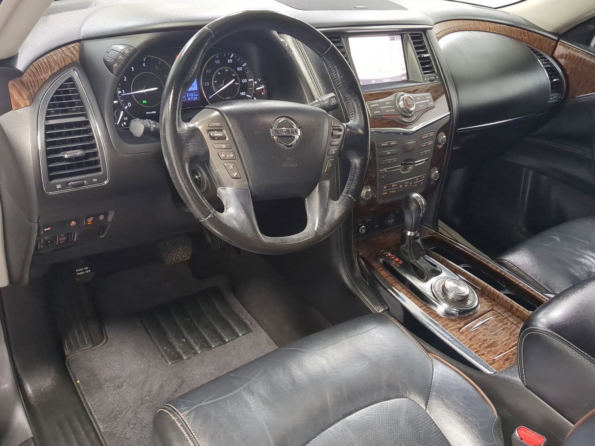 Used 2019 Nissan Armada Platinum w/ Captain's Chairs Package image 11