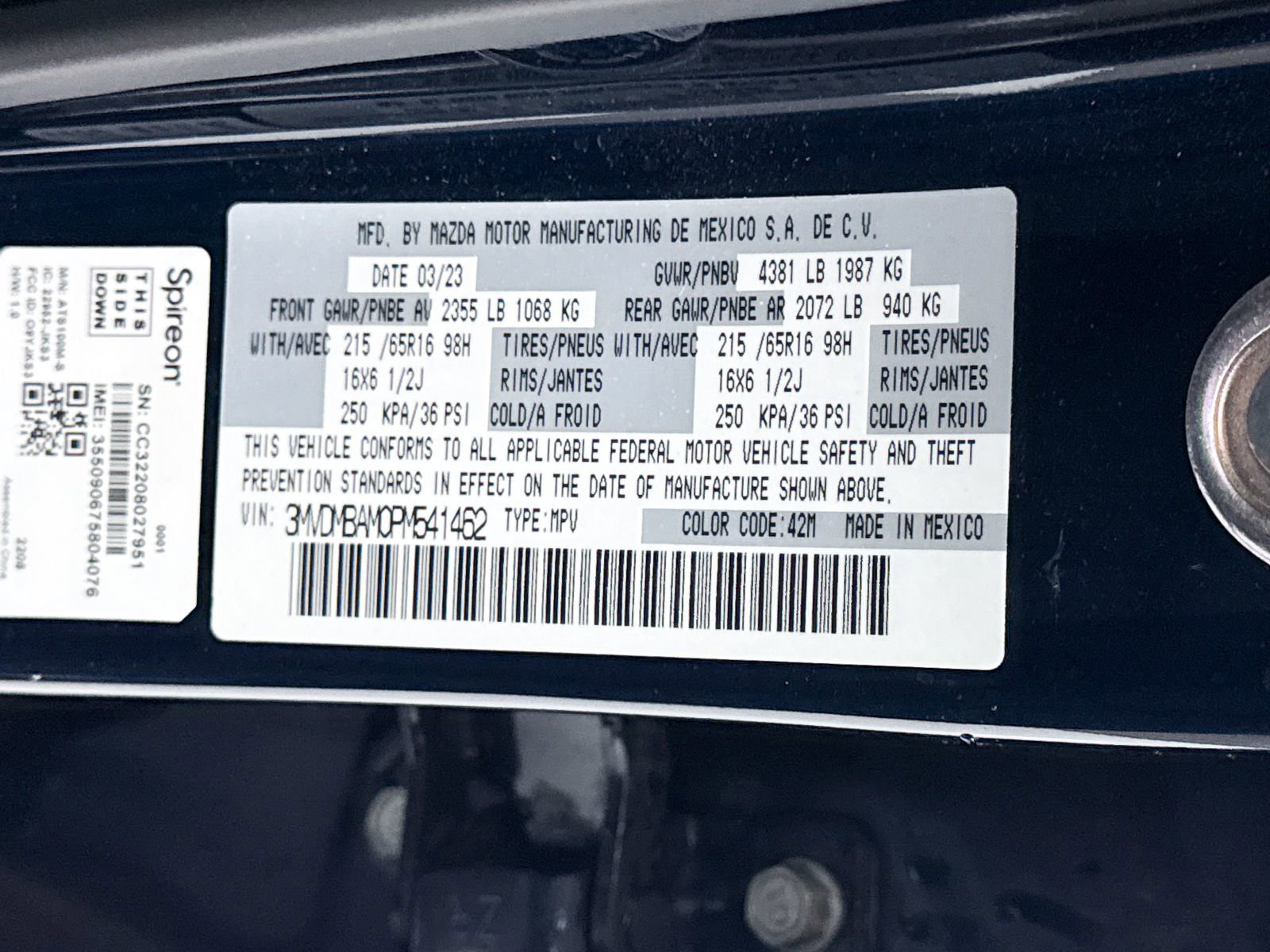 Certified 2023 MAZDA CX-30 AWD 2.5 S image 35