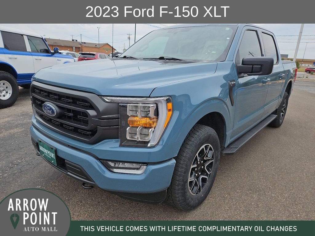 Used 2023 Ford F150 XLT w/ Equipment Group 302A High AWD/4WD image 4