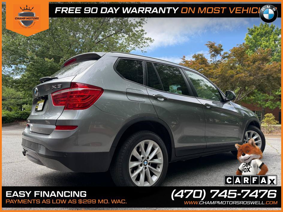 Used 2016 BMW X3 xDrive28i w/ Premium Package AWD/4WD image 9