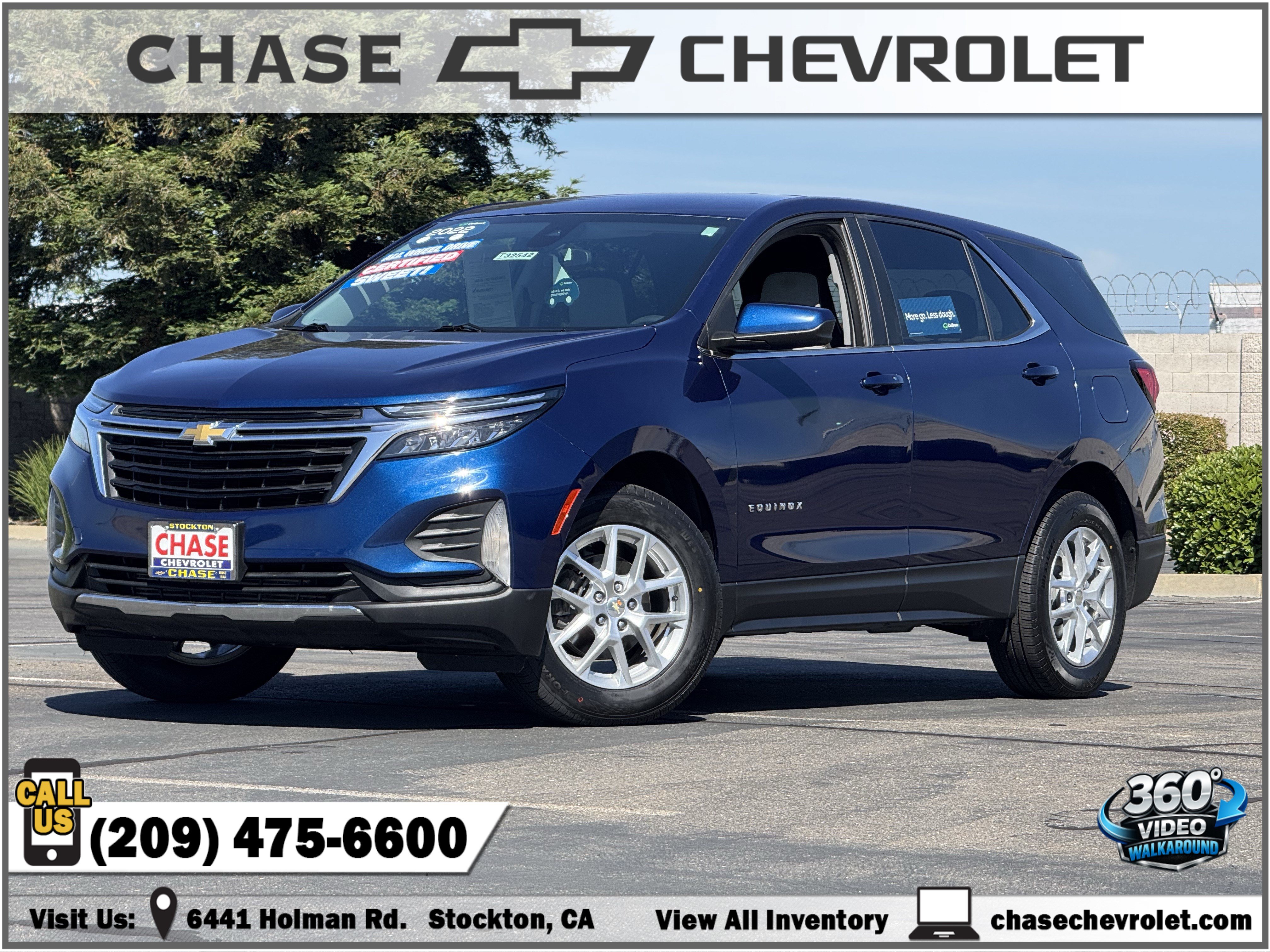 Certified 2022 Chevrolet Equinox LT