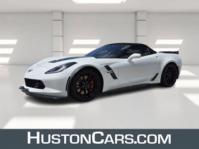 Used 2019 Chevrolet Corvette Grand Sport w/ Carbon Flash Badge Package RWD image 1