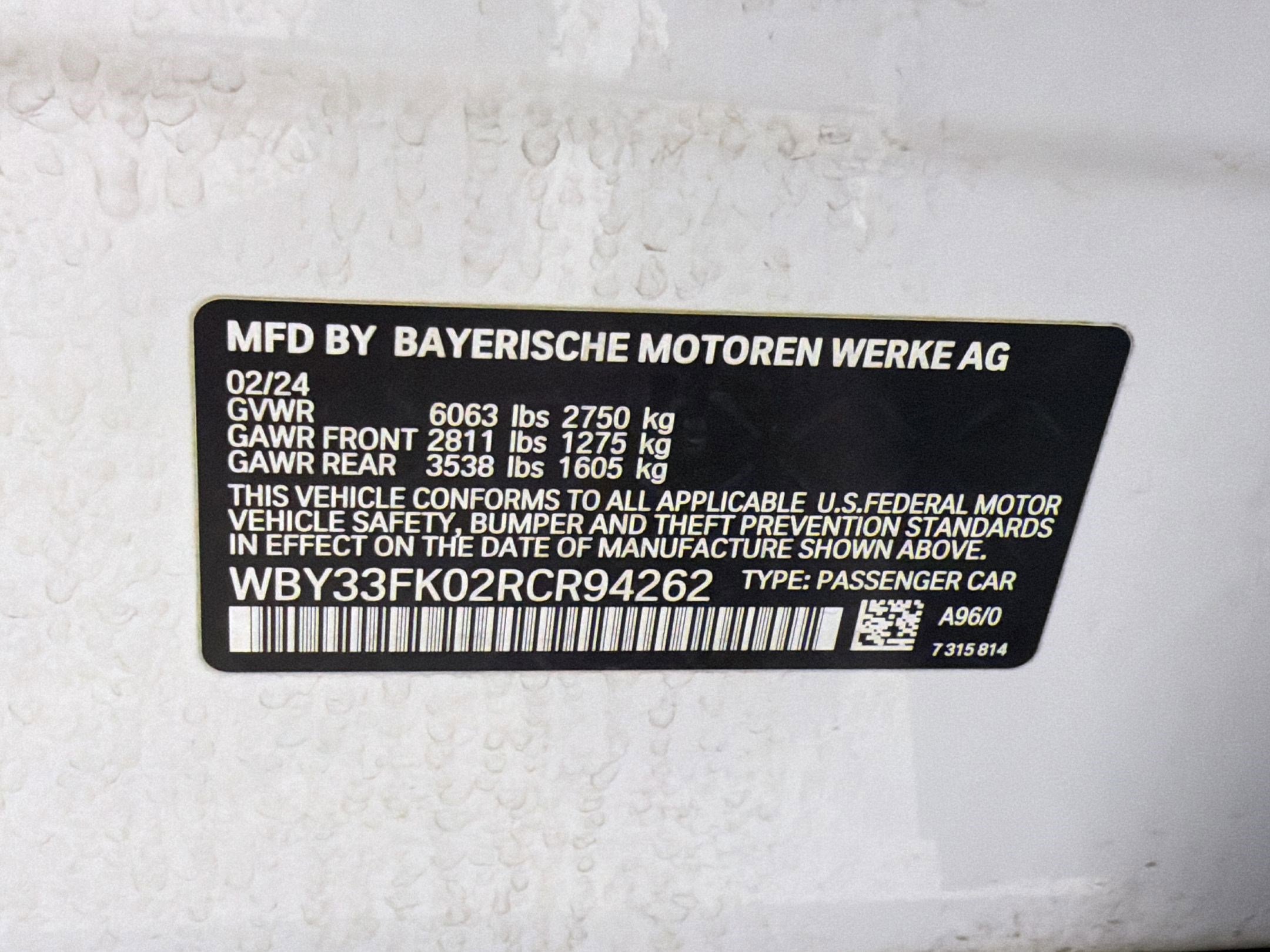 Certified 2024 BMW i5 eDrive40i w/ M Sport Package image 20