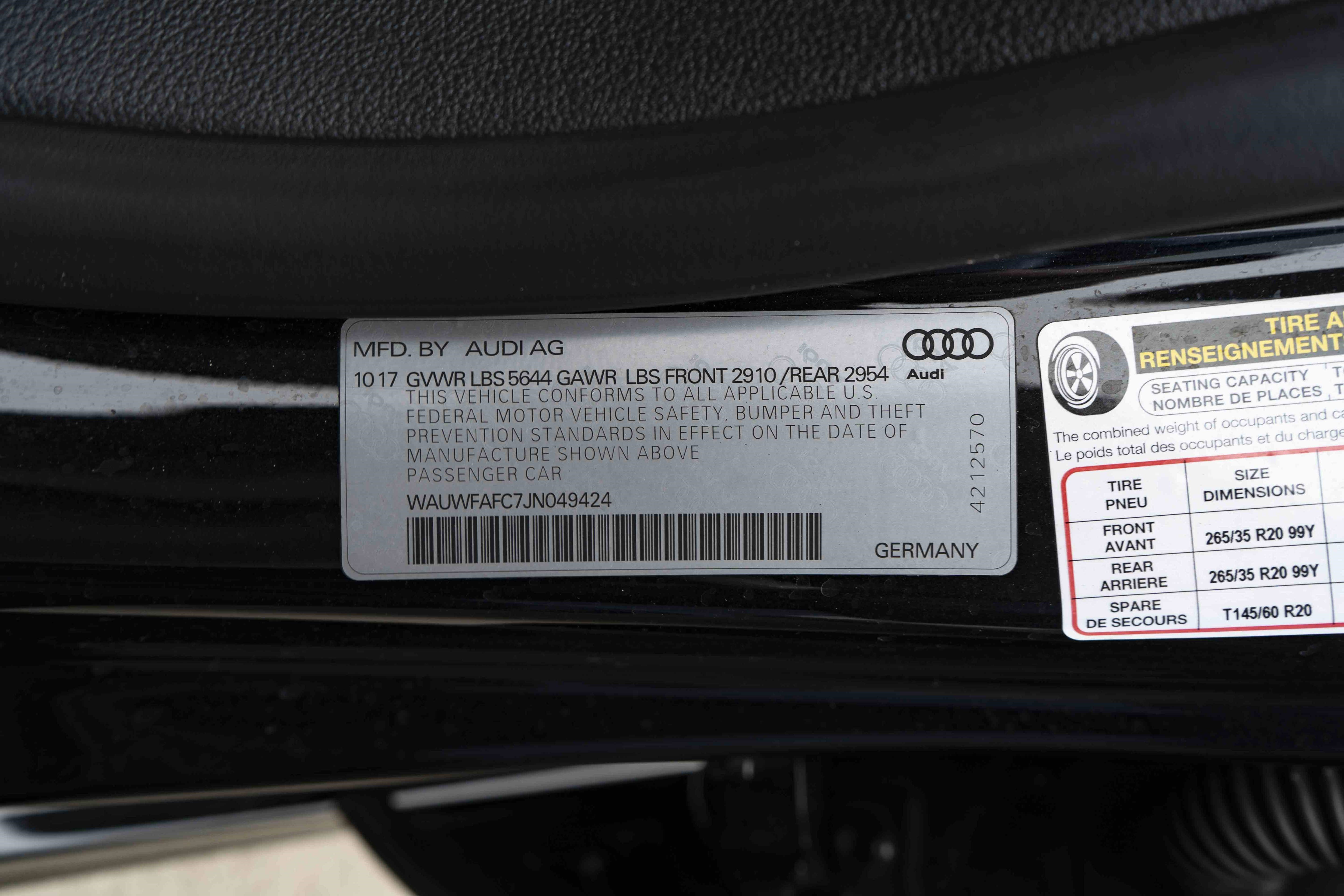 Used 2018 Audi S7 Premium Plus AWD/4WD image 49