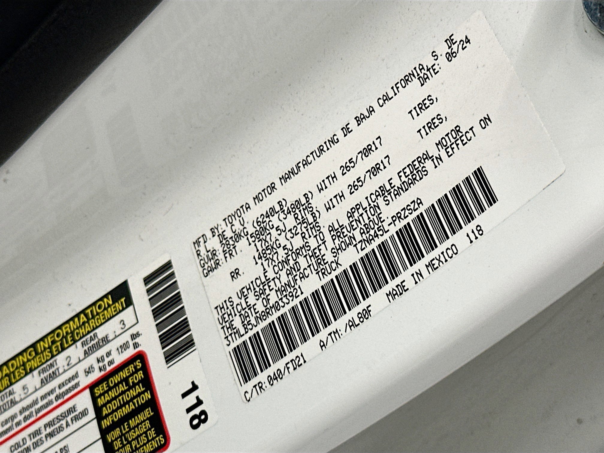 Used 2024 Toyota Tacoma TRD Off-Road image 12