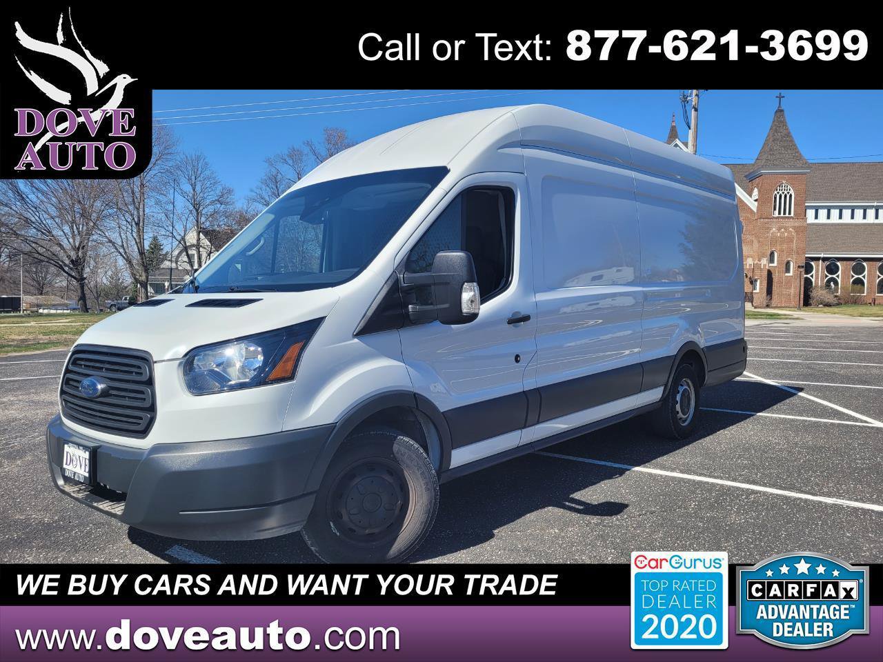 Used 2018 Ford Transit 350 148 High Roof Extended RWD image 1