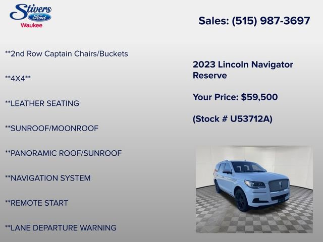 Used 2023 Lincoln Navigator Reserve image 29