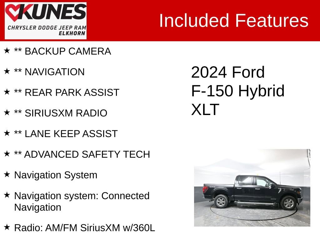 Used 2024 Ford F150 XLT w/ Mobile Office Package image 2