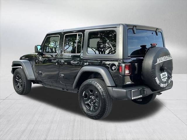 Certified 2025 Jeep Wrangler Unlimited Sport AWD/4WD image 7