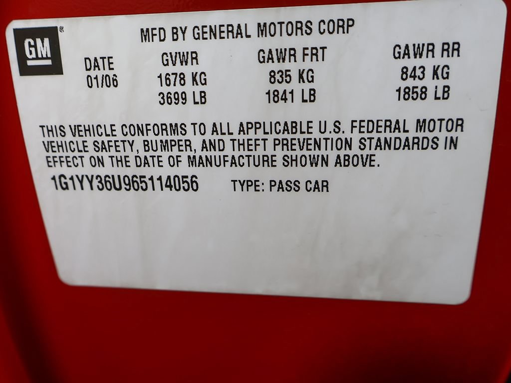 Used 2006 Chevrolet Corvette Convertible w/ Preferred Equipment Group RWD image 43