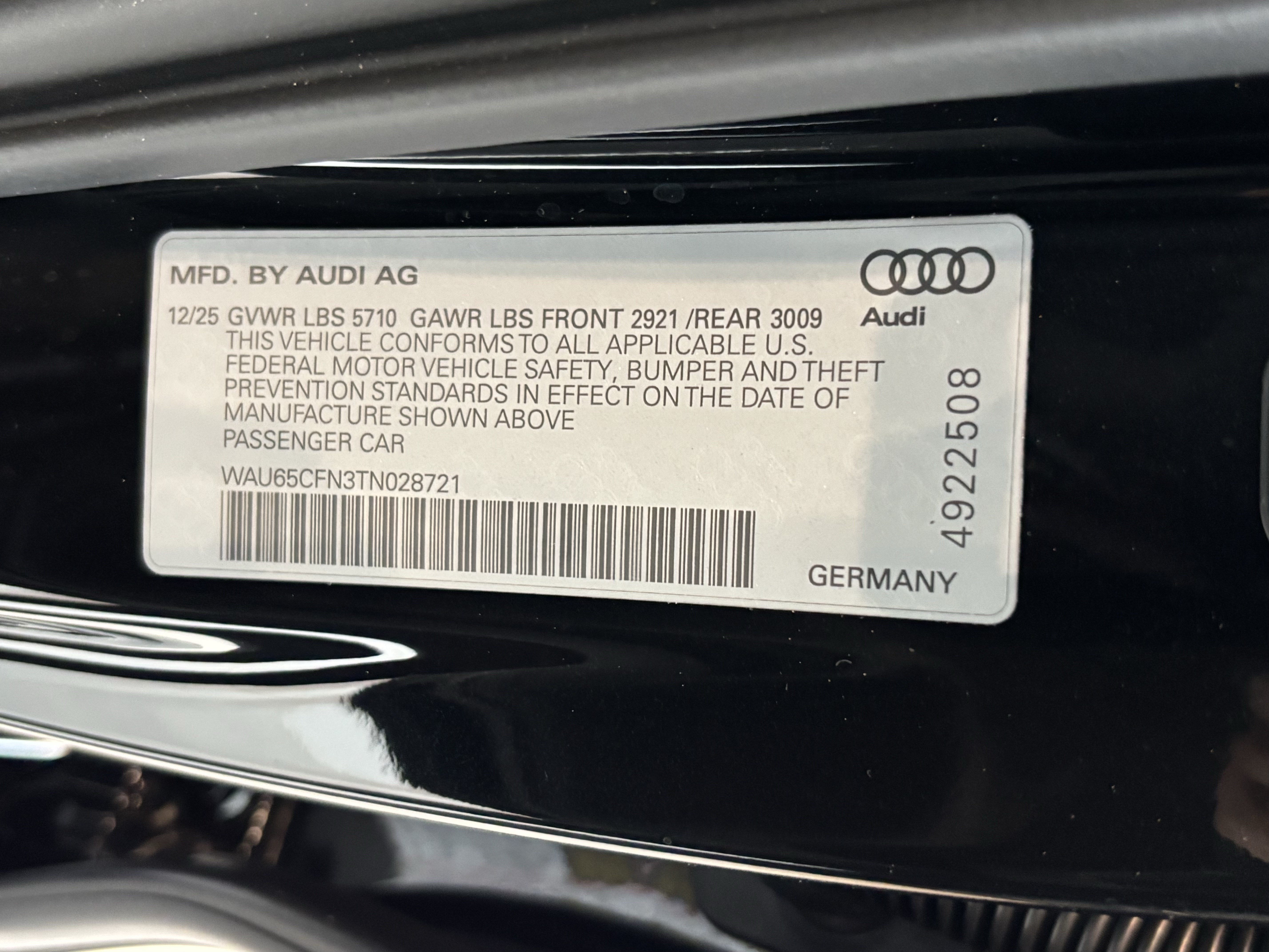 Certified 2026 Audi A6 Prestige AWD/4WD image 37