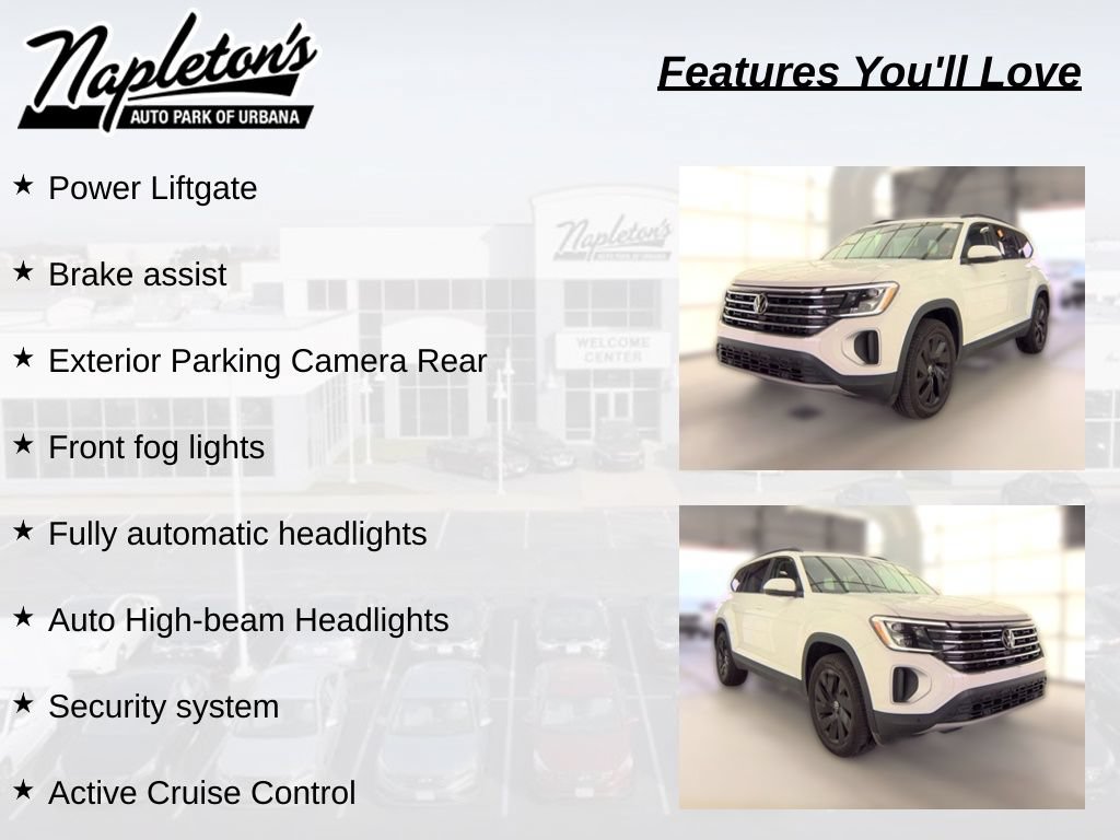 Used 2025 Volkswagen Atlas SE FWD image 14