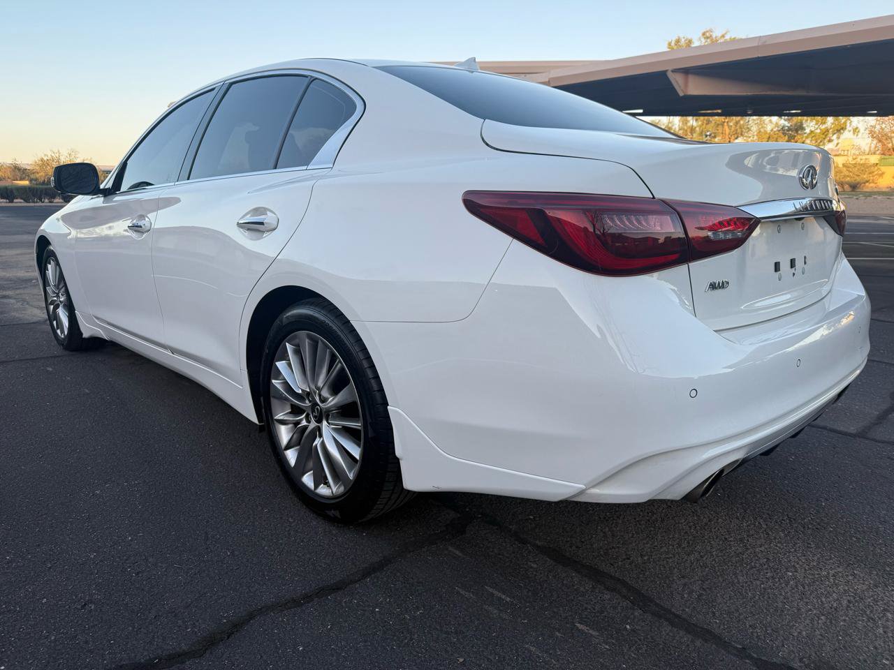 Used 2021 INFINITI Q50 Luxe w/ Seat & Sound Package AWD/4WD image 5