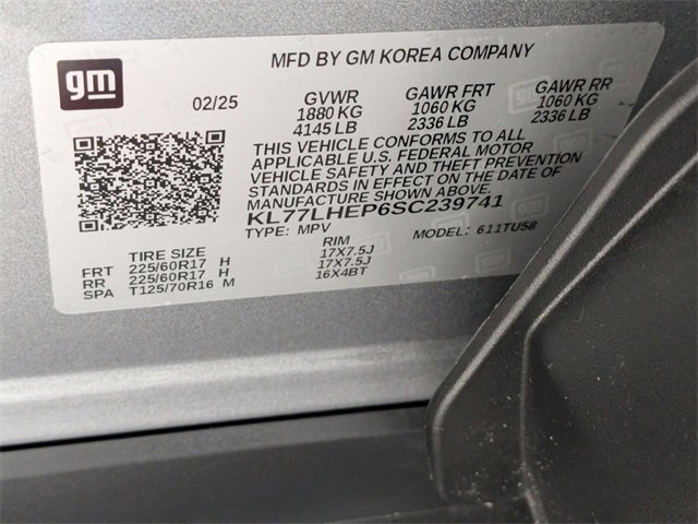 Certified 2025 Chevrolet Trax LT w/ LT Convenience Package image 34