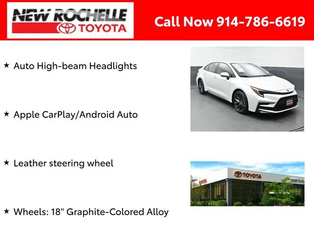 Certified 2025 Toyota Corolla SE w/ Convenience Package FWD image 11