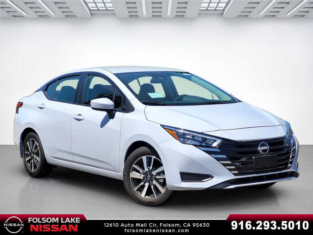 New 2025 Nissan Versa SV w/ Trunk Package FWD image 1