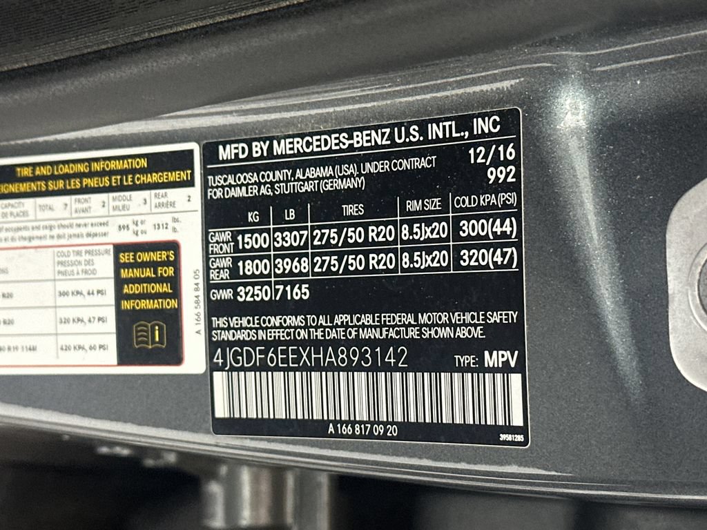 Used 2017 Mercedes-Benz GLS 450 4MATIC image 9