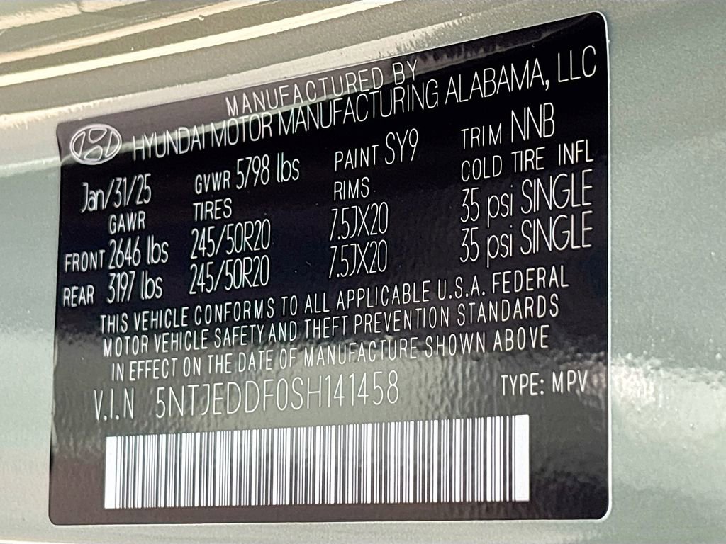 New 2025 Hyundai Santa Cruz Limited image 34