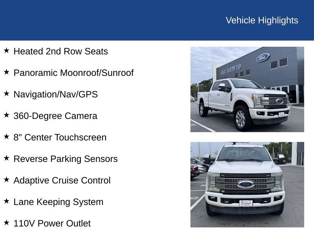 Used 2017 Ford F250 Platinum w/ Platinum Ultimate Package image 24