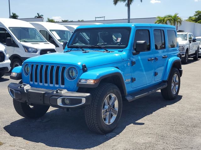 Used 2021 Jeep Wrangler Unlimited Sahara AWD/4WD image 2