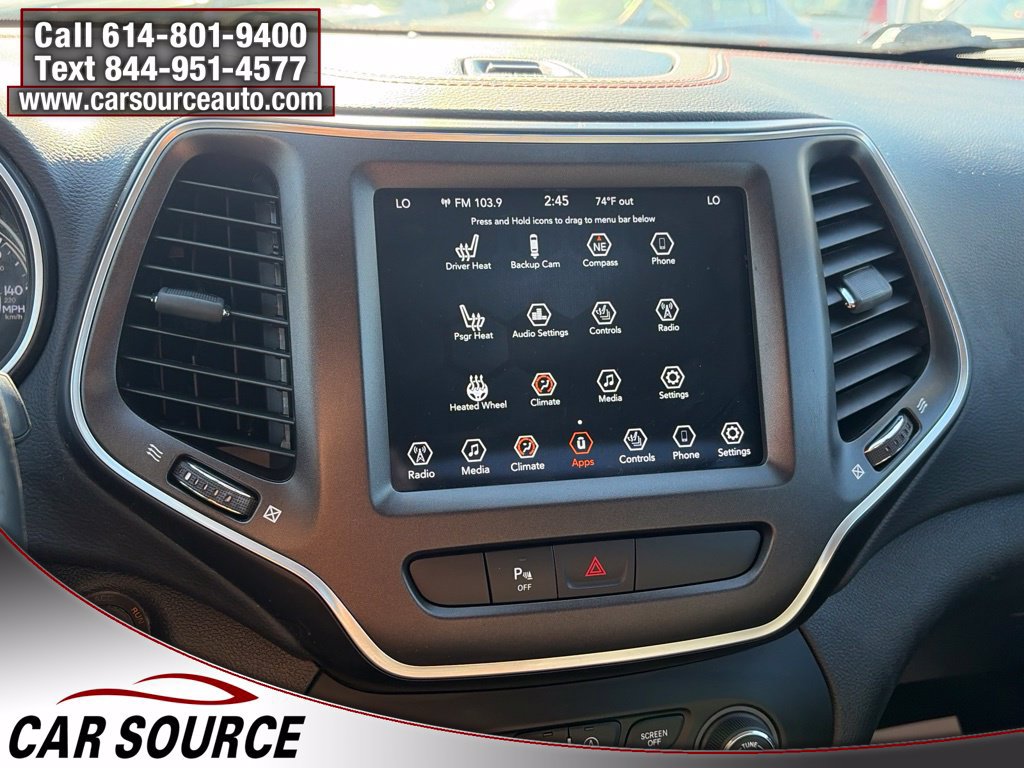 Used 2020 Jeep Cherokee Trailhawk w/ Cold Weather Group AWD/4WD image 19