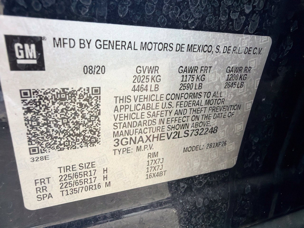 Used 2020 Chevrolet Equinox LS FWD image 9
