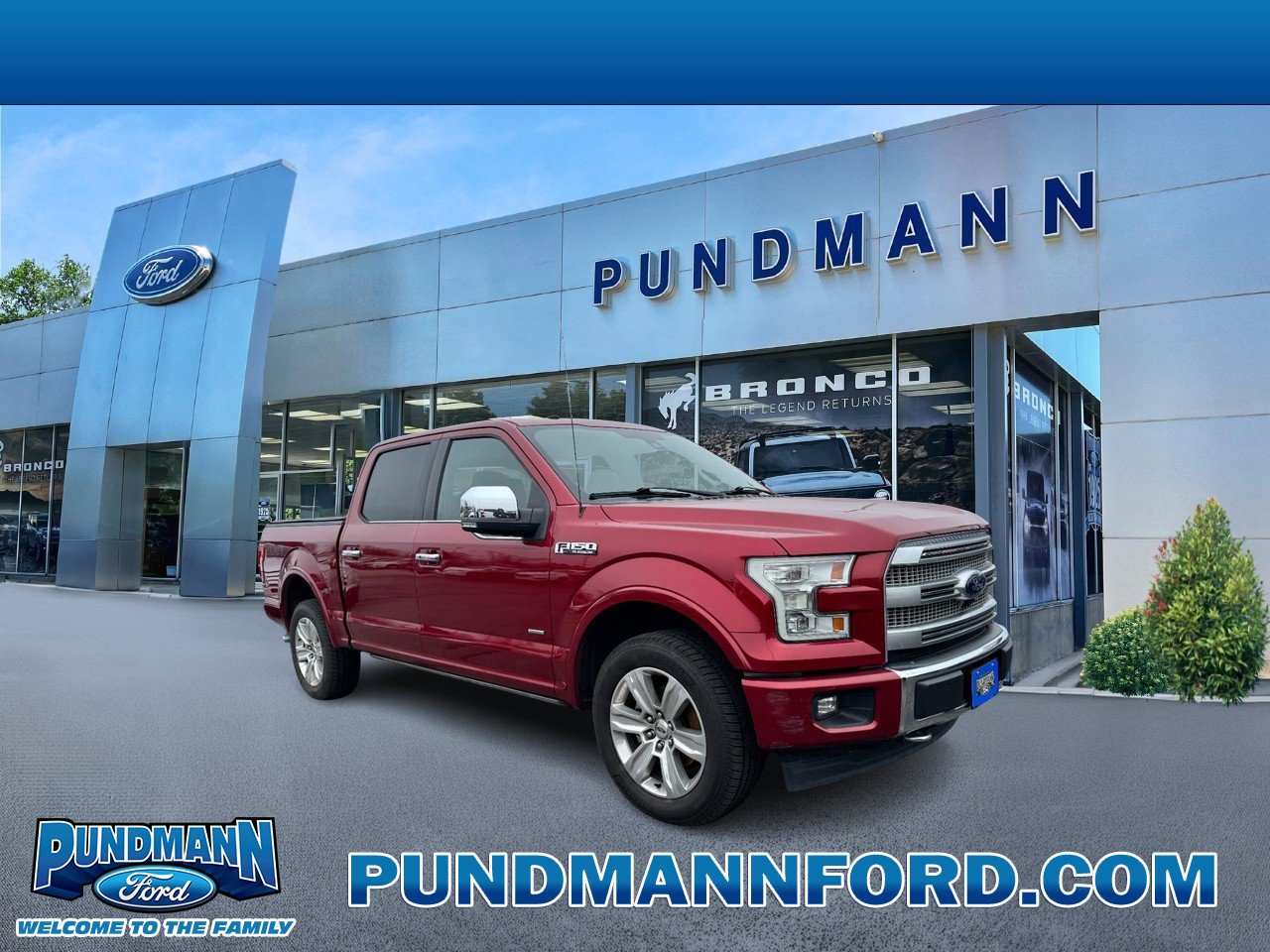 Used 2017 Ford F150 Platinum w/ Equipment Group 701A Luxury image 1