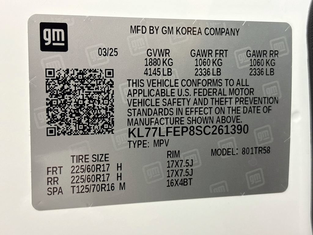Certified 2025 Chevrolet Trax LS w/ LS Convenience Package FWD image 33