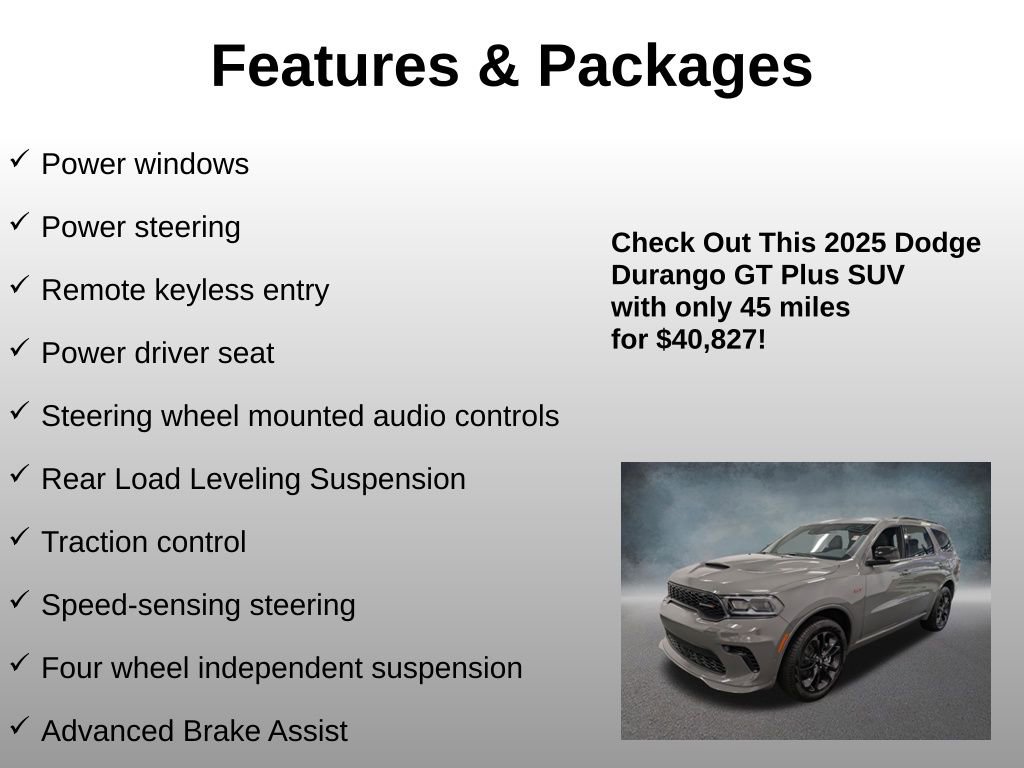 Used 2025 Dodge Durango GT image 13