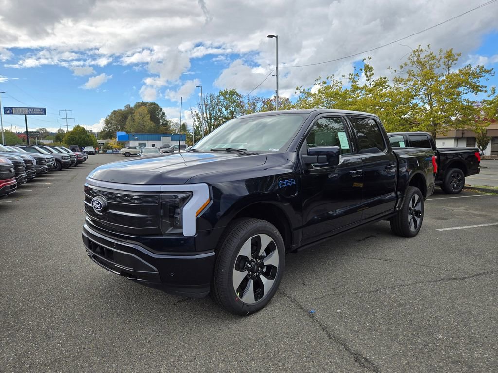 New 2025 Ford F150 Lightning Platinum