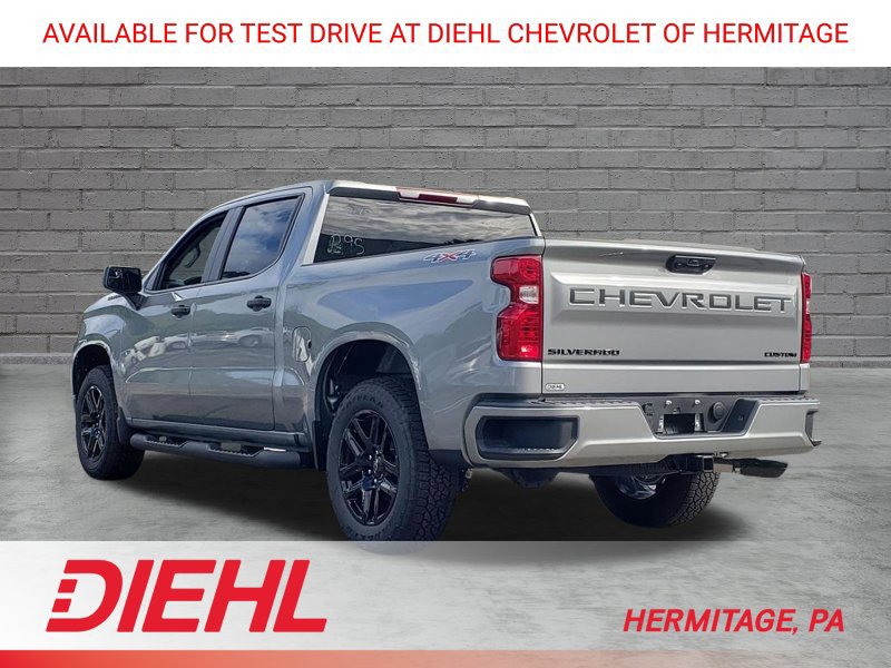 New 2026 Chevrolet Silverado 1500 Custom w/ Turbomax Blackout Package AWD/4WD image 4