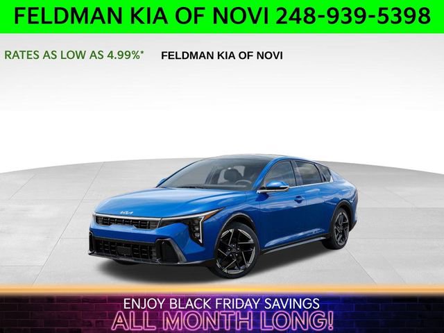 New 2025 Kia K4 GT-Line