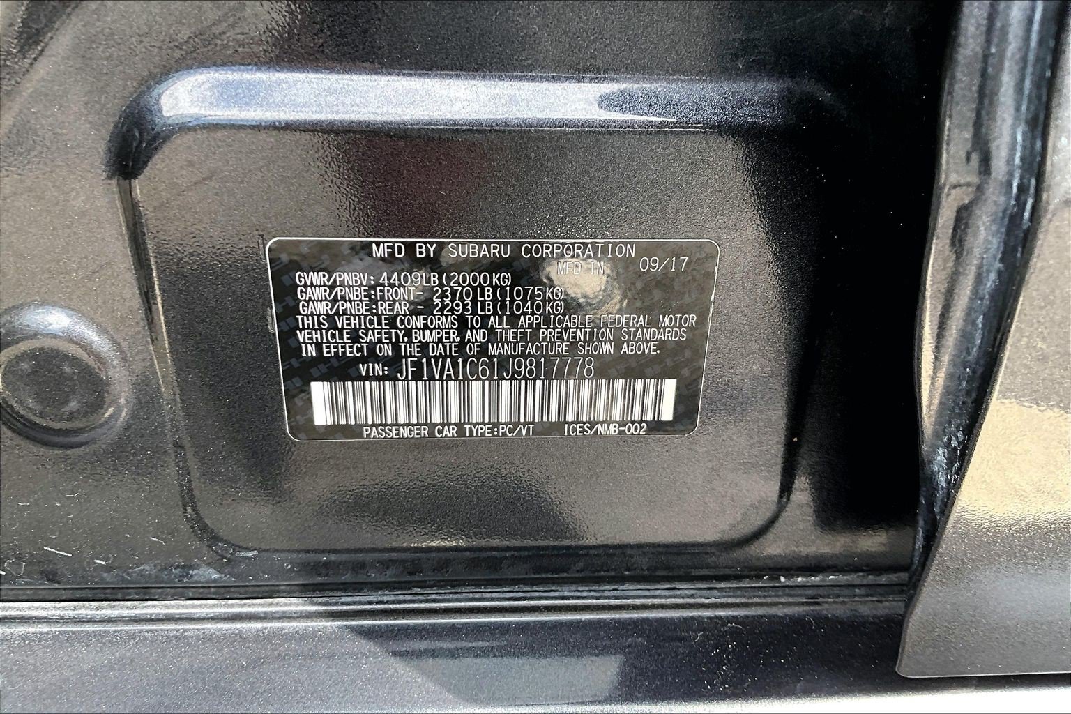 Used 2018 Subaru WRX Premium AWD/4WD image 33