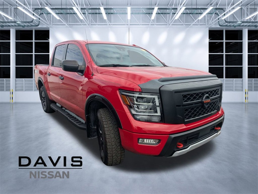 Used 2021 Nissan Titan PRO-4X w/ Off Road Protection Package