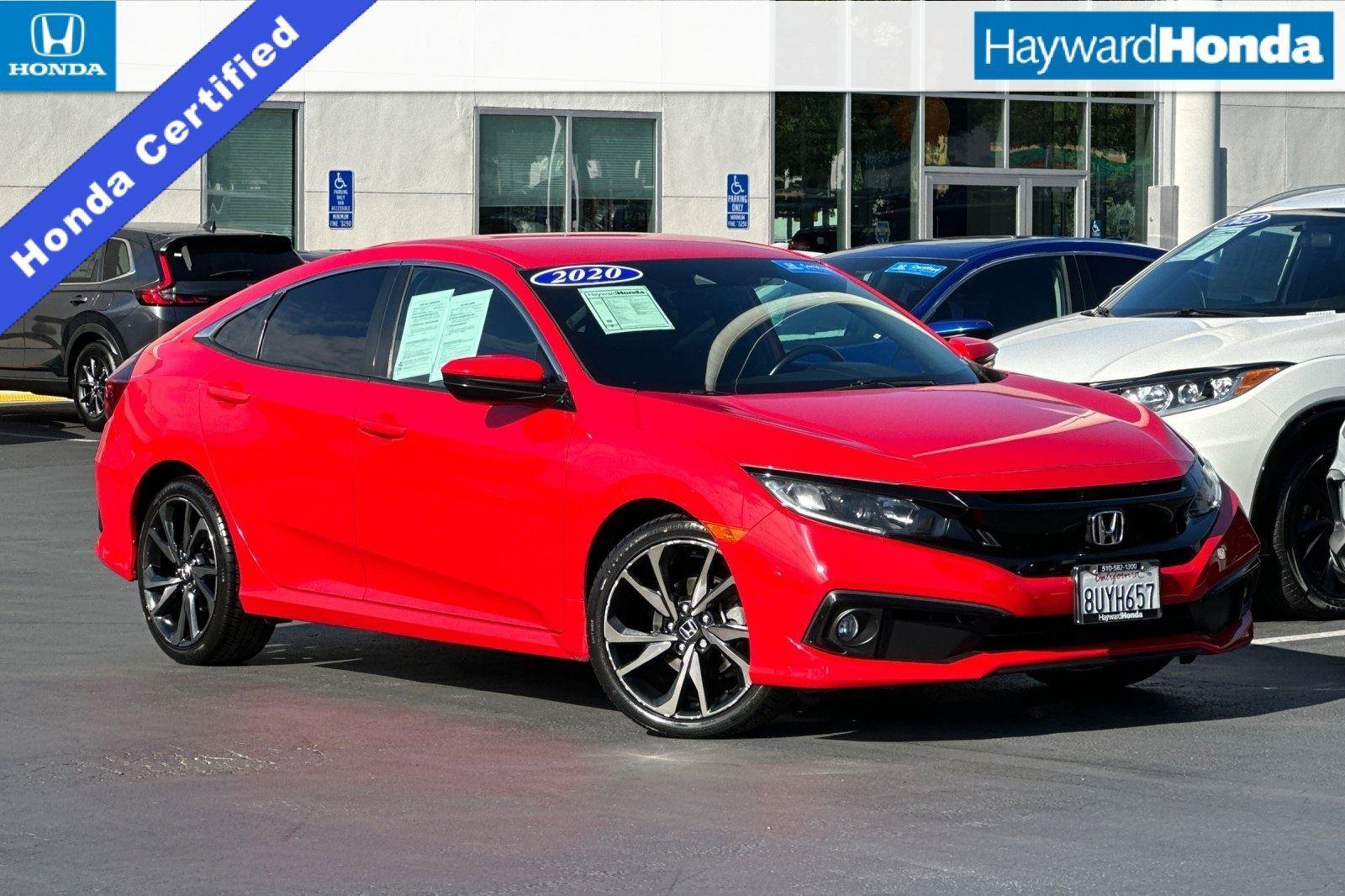 Certified 2020 Honda Civic Sport