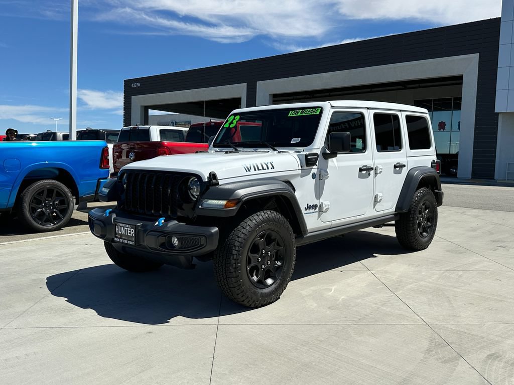 Certified 2023 Jeep Wrangler Unlimited w/ Sun & Screen Package AWD/4WD image 2