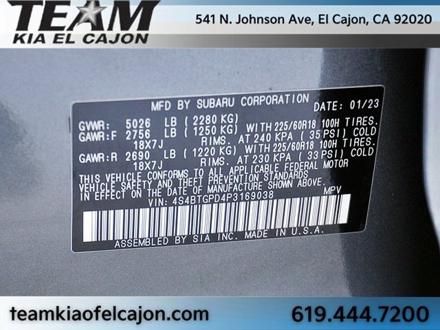 Used 2023 Subaru Outback Touring XT image 33