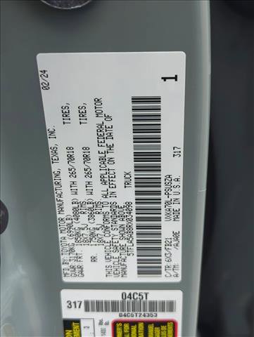 Used 2024 Toyota Tundra SR5 w/ SR5 Convenience Package RWD image 30