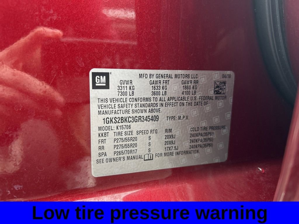 Used 2016 GMC Yukon SLT w/ Open Road Package image 15