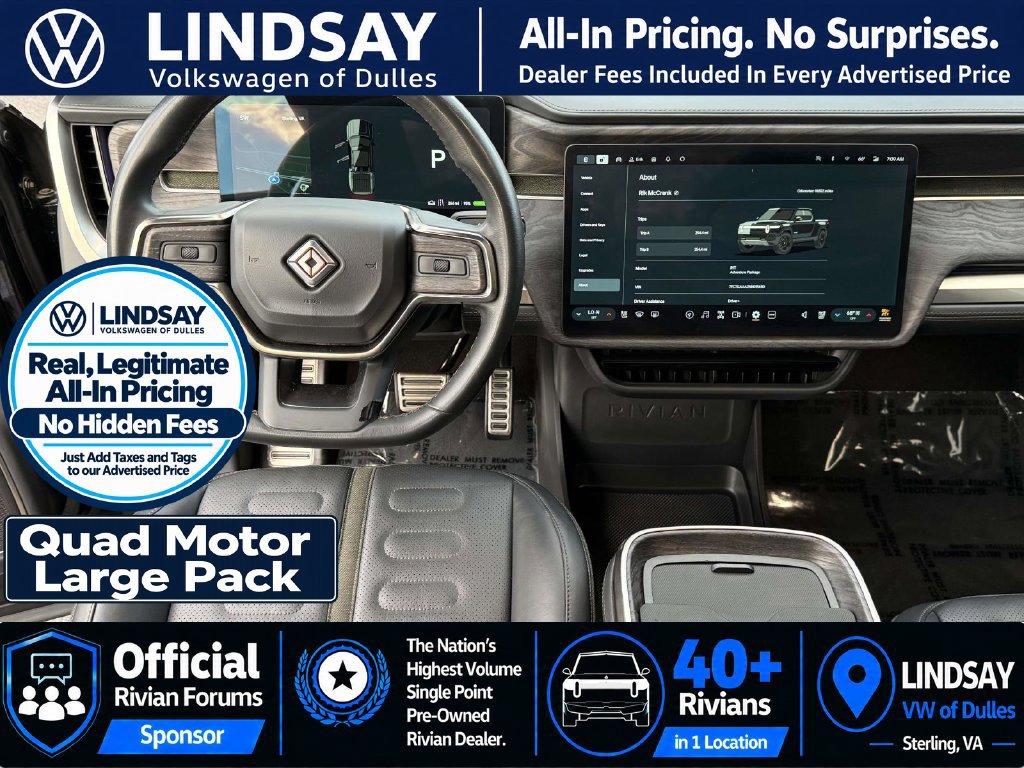 Used 2022 Rivian R1T Adventure AWD/4WD image 12
